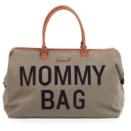 Childhome Torba za mame Khaki, Maslinasta Slike