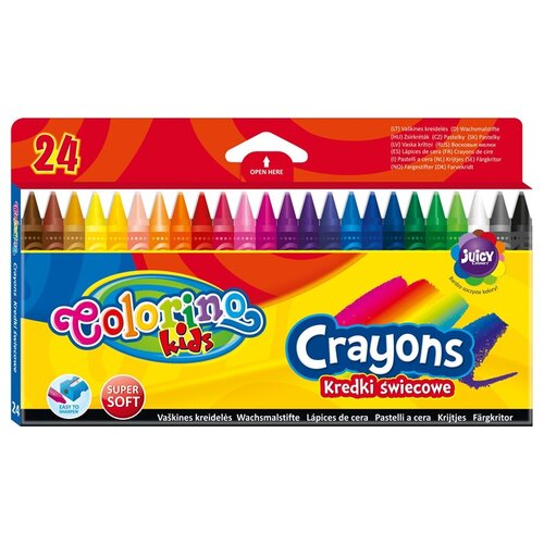  Okrogle barvice Colorino 24 kosov Slike