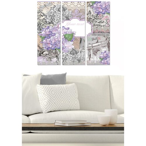 Wallity Set slika MDF220108534, 3 dijela Cijene