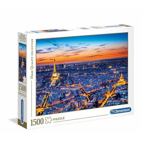 Clementoni puzzle pzl 1500 hqc paris view 2020 Slike