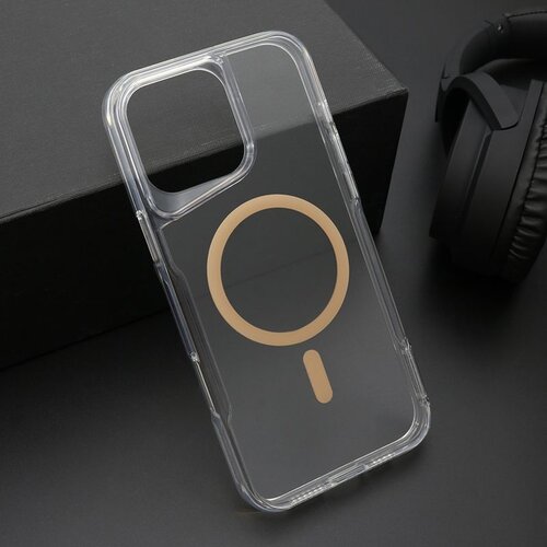 Maska AURA MagSafe za iPhone 16 Pro Max/ zlatna Slike
