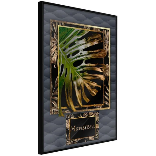  Poster - Monstera in the Frame 30x45