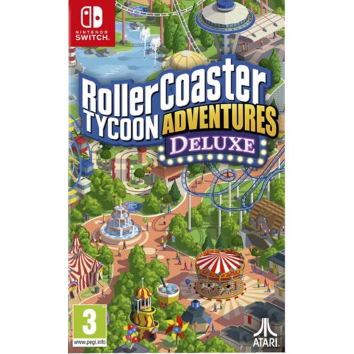 Atari Igra za Nintendo Switch:Rollercoaster Tycoon Advent. Deluxe Slike