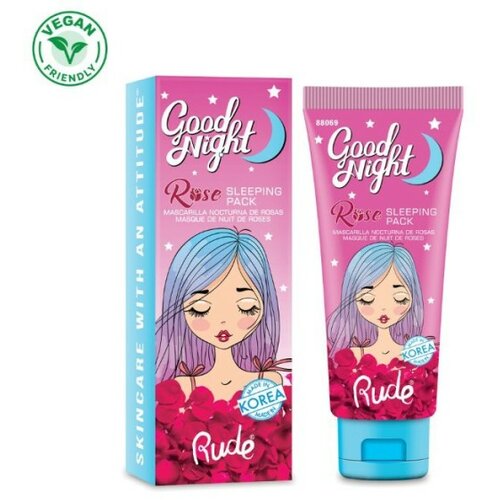 Rude Cosmetics maska za lice good night rose | kreme za lice Cene
