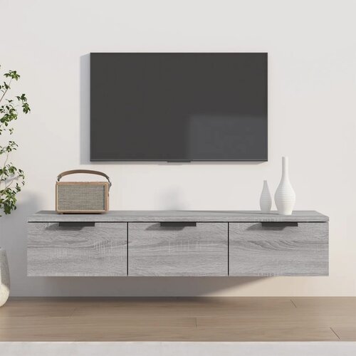 Furnova Stenska omarica siva sonoma 102x30x20 cm inženirski les, (21949977) Cene
