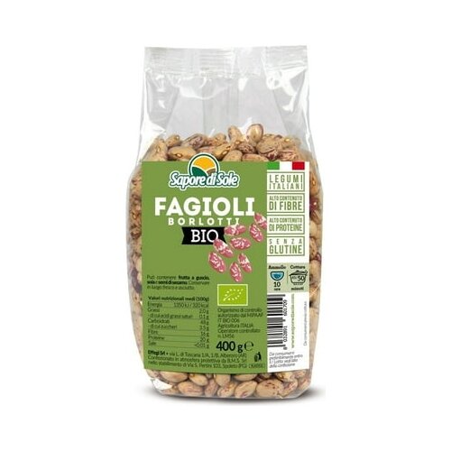 Sapore di Sole bio fižol borlotti Cene