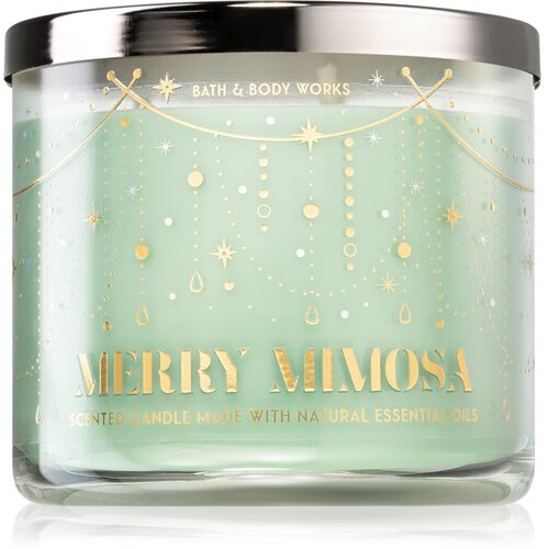 Bath &amp;amp; Body Works Merry Mimosa mirisna svijeća 411 g Slike