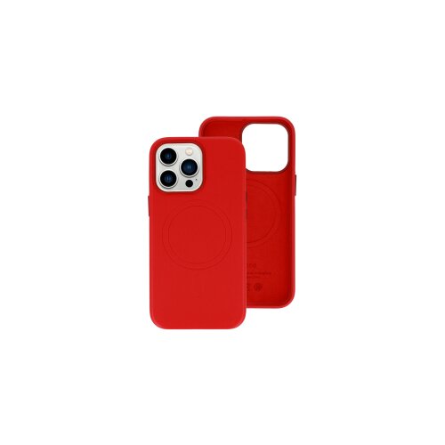 Magsafe KOŽNA FUTROLA ZA IPHONE 14 RED Cene