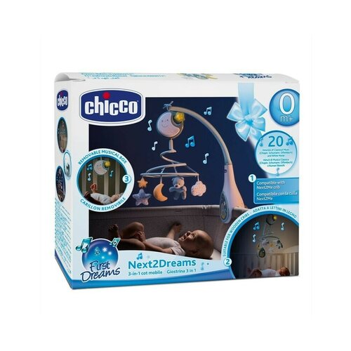 Chicco Next2Dreams vrteska plava Slike