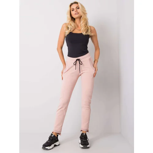 Fashion Hunters Women's Powder Pink Sweatpants