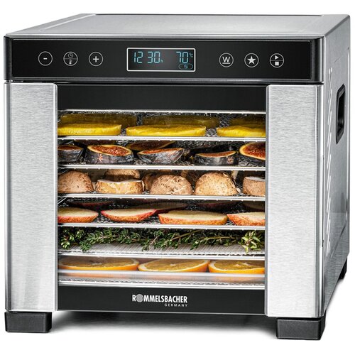 Rommelsbacher Dehidrator hrane DA 650 iz nerjavečega jekla 600W, (5000512664) Cene