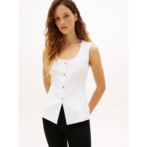 Tommy Hilfiger Telovniki &amp;amp; Jope WW0WW49765 Bela Slike