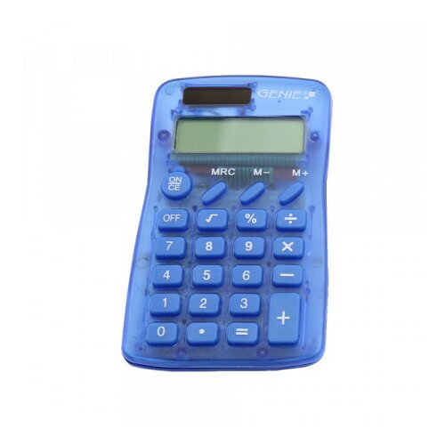 Olympia kalkulator genie 825 džepni, plavi ( F038 ) Slike