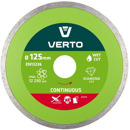 Verto Dijamantski disk za brusilice &amp;quot;Continuous&amp;quot; (glatki) Slike