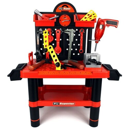 ECO TOYS velika radionica sa alatom sa decu superior Slike