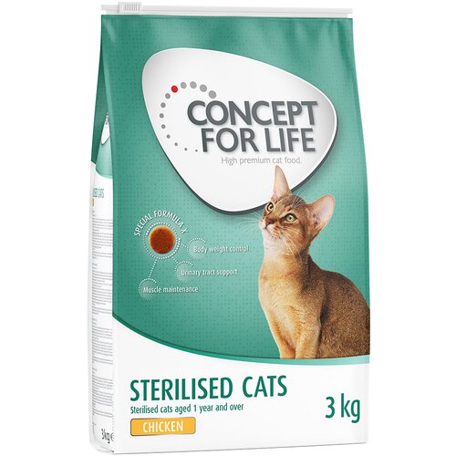 Concept for Life Sterilised Cats piščanec - izboljšana receptura! - 3 kg Cene