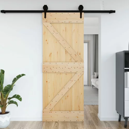  Vrata NARVIK 85 x 210 cm od masivne borovine