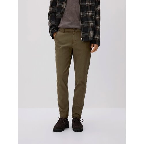 Reserved Chino slim fit hlače - prljavosmeđe Cene