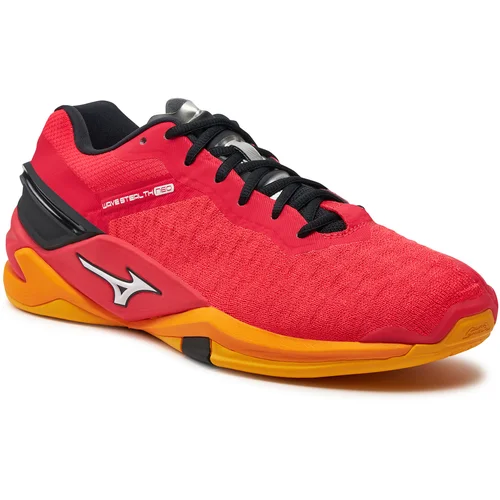 Mizuno Čevlji Wave Stealth Neo X1GA2000 Radiant Red/White/Carrot Curl 1