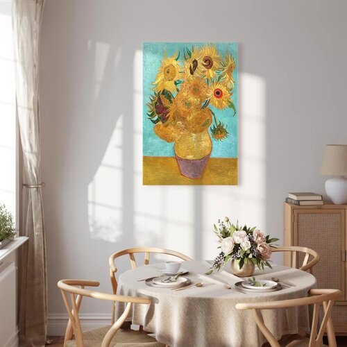  Slika - Vincent van Gogh &amp;ndash; Sunflowers II 60x90 Premium Print Slike