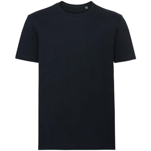 RUSSELL Navy blue Pure Organic T-shirt Slike
