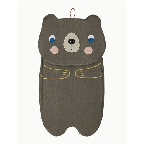 OYOY Mini Rjav tekstilni viseči organizator Darling Bear &ndash; Cene