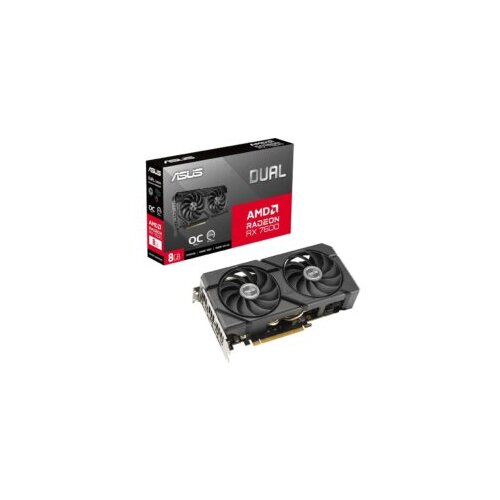 Asus VGA DUAL-RX7600-O8G-EVO 8GB GDDR6, 128-bit, 3x DP, 1x HDMI Cijene
