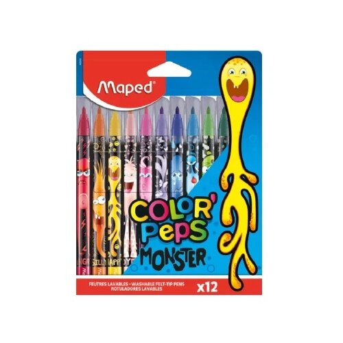 Maped flomaster monster 1/12 ( m845400 ) Slike