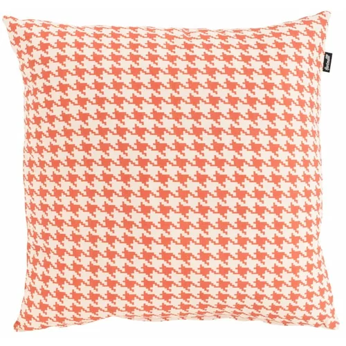 Hartman narančasto-bijeli vanjski jastuk Poule, 50 x 50 cm