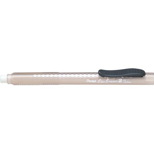 Pentel radirka ClicEraser2 ZE11T, rdeče-prozorna, (21655853) Cene