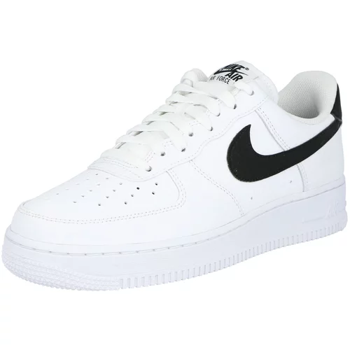Nike Sportswear Niske tenisice 'Air Force 1 '07' crna / bijela