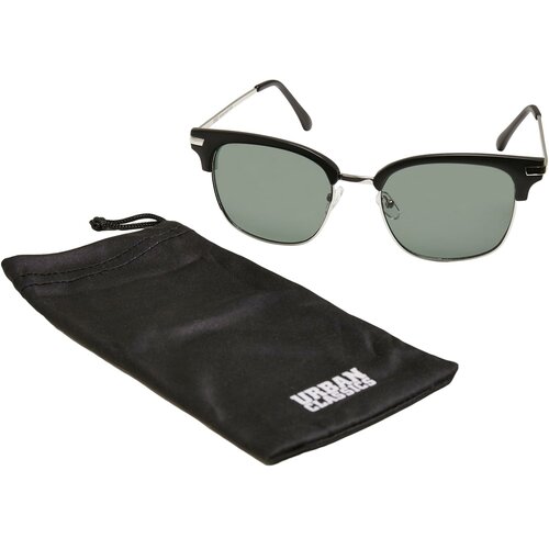 Urban Classics Accessoires Sunglasses Crete Black/Green Slike