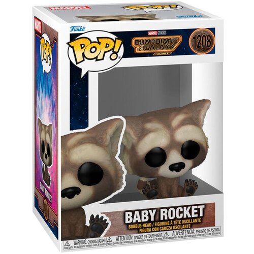 Funko POP figure Marvel Guardians of the Galaxy 3 Baby Rocket Cene