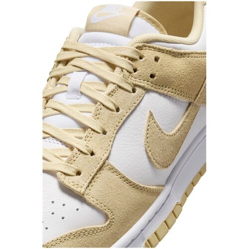 Nike Niske tenisice 'DUNK LOW RETRO SE' zlatno žuta / bijela Cene