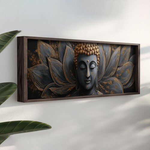 WALLXPERT LAC097-150 Multicolor Decorative Framed MDF Painting Cene