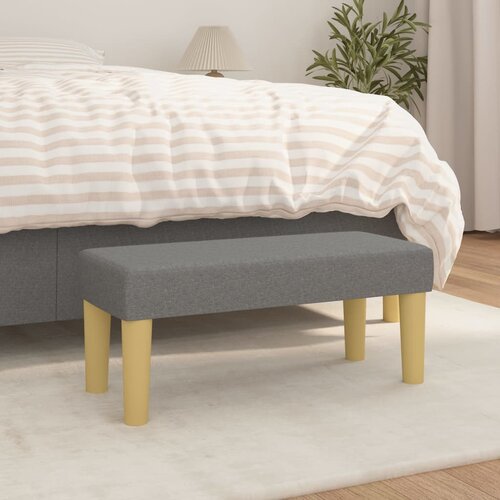 vidaXL Klop temno siva 70x30x30 cm blago Cene