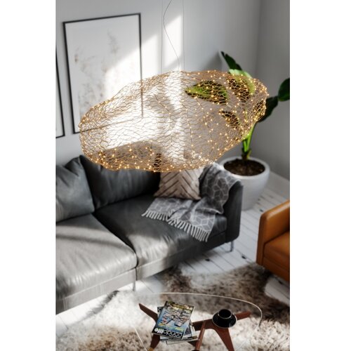  ByRydens 4201260-6501 - LED luster na sajli HAYDEN LED/20W/230V zlatni Slike