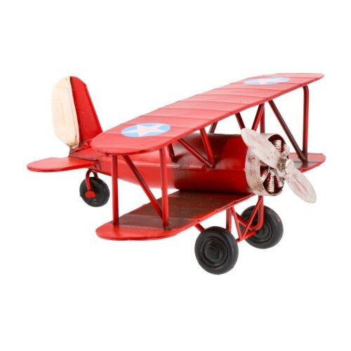  Lanard, metalni avion, oldtajmer, crvena ( 701513 ) Cene