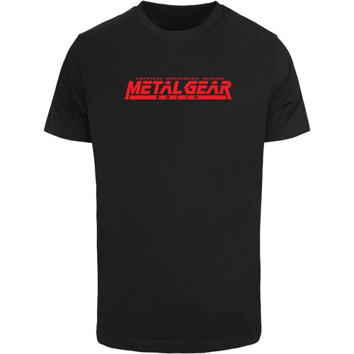 Merchcode Men&amp;#039;s T-shirt with Metal Gear Solid logo black Slike