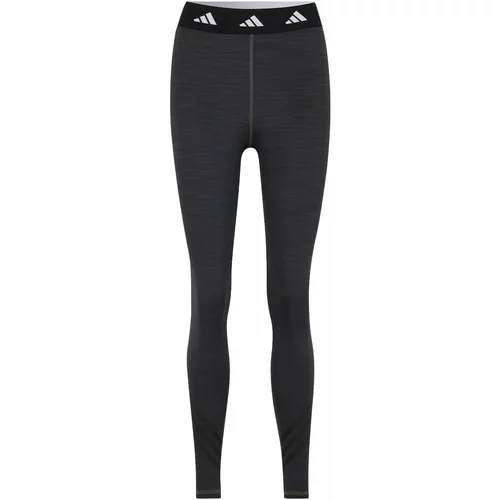 Adidas Športne hlače grafit / črna / bela