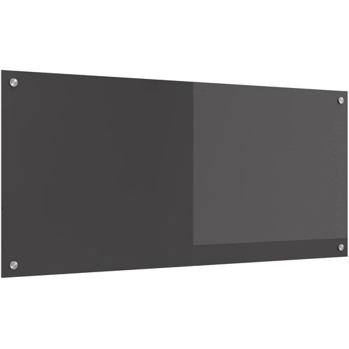  Kuhinjski zid Tamno siva 110 x 50 cm Staklo otporno na udarce Slike
