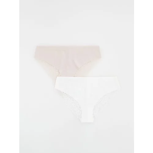 Reserved komplet 2 bikini spodnjih hlačk - ebenovina