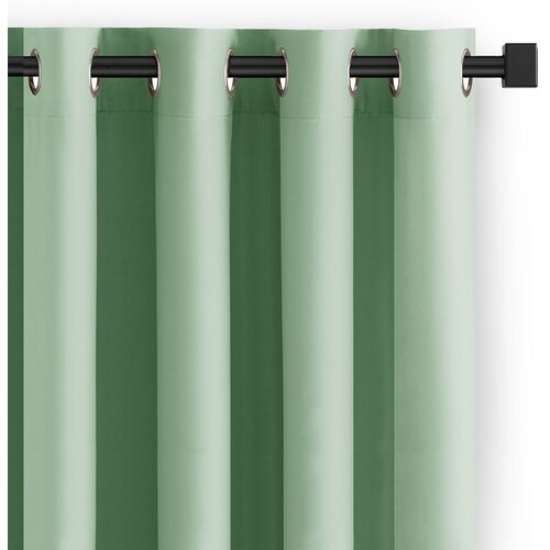 Restilo curtain CARLI color mint plain style classic silver eyelets type of material - textiles oxford 200x250 Cene