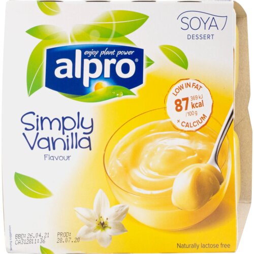 Alpro sojin dezert vanila 4x125g Slike