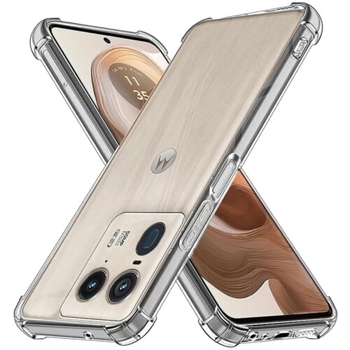 Techsuit Shockproof Clear Silicone prozirna maskica otporna na udarce za Motorola Edge 50 Ultra Cijene
