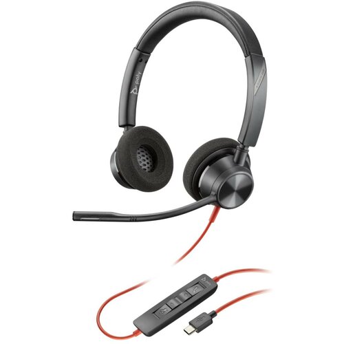 Poly Blackwire 3320 Slušalice sa mikrofonom, USB-C, Crne Cene