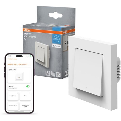Osram Prekidač sa jednim tasterom SMART+ MATTER 230V Wi-Fi Slike