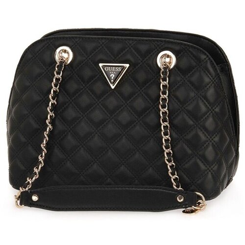 Guess Blo Giully Dome Satchel Crna Slike