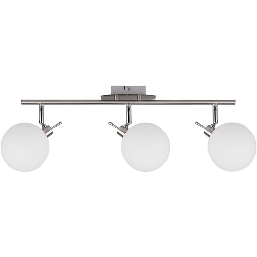 Candellux Lighting stropna svetilka v srebrni barvi s steklenim senčnikom 12x62 cm ghost - candellux lighting Cene