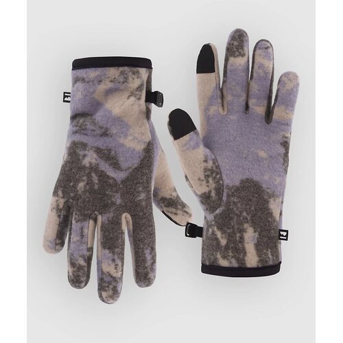 Mons Royale Pileup Wool Fleece Rokavice mtn camo moonstone Slike